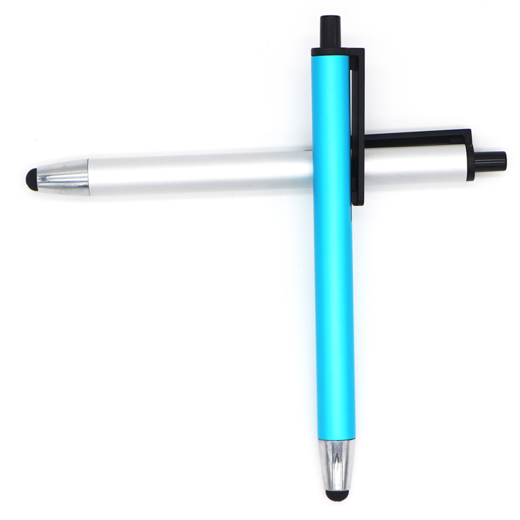 Metal touch screen push ballpoint pen for promotional gift
